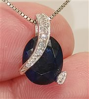 Collana Vidali Gioielli Donna in Argento Zircone COAR-28-34 - COAR-28-34